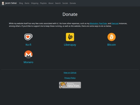 donate screenshot