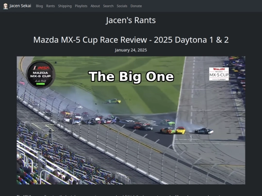 rants/20250124-mazda-mx-5-cup-race-review-2025-daytona-1-and-2 screenshot