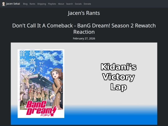 rants/20260227-dont-call-it-a-comeback-bang-dream-season-2-rewatch-reaction screenshot