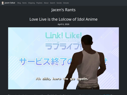 rants/20260406-love-live-is-the-lolcow-of-idol-anime screenshot