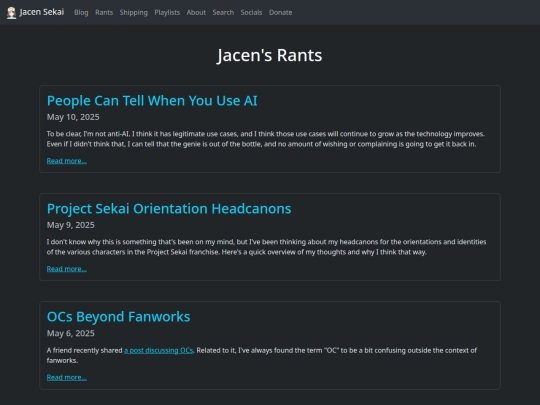 rants/6 screenshot