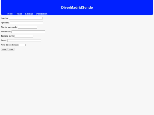 inscripcion screenshot