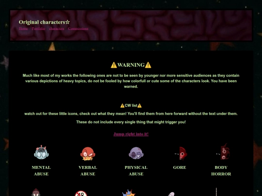 OGcharacters screenshot