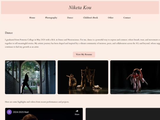 dance screenshot