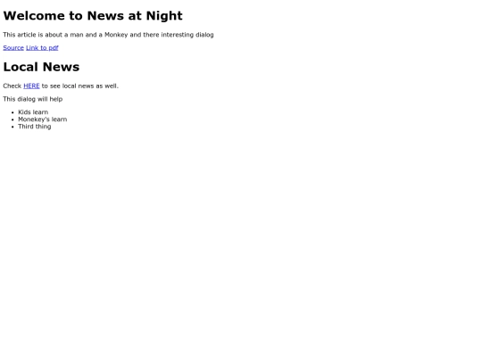 web screenshot