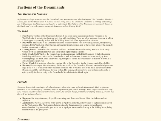 dreamlands_factions screenshot