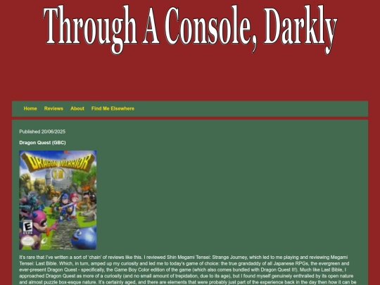 Reviews/dragonquest screenshot