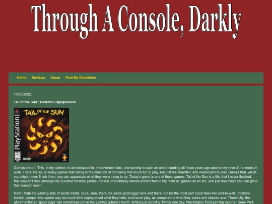 Reviews/tailofthesun screenshot