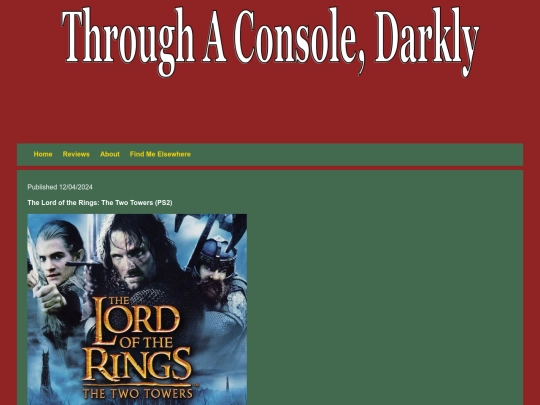 Reviews/thetwotowers screenshot