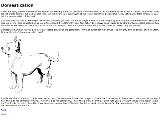 domestication screenshot