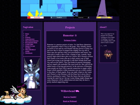 projects screenshot