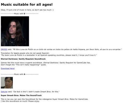 pages/music screenshot
