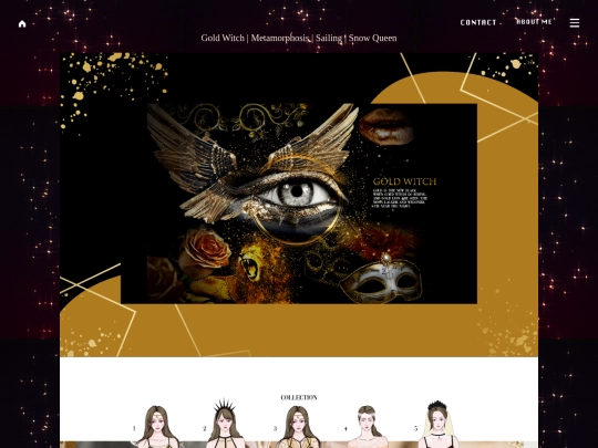 portfo_goldwitch screenshot