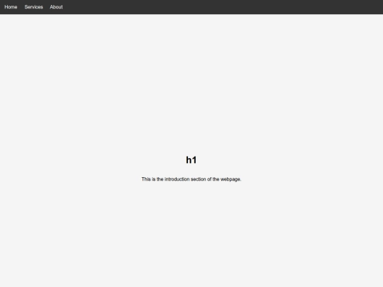 test screenshot