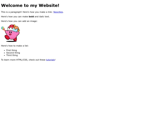 index screenshot