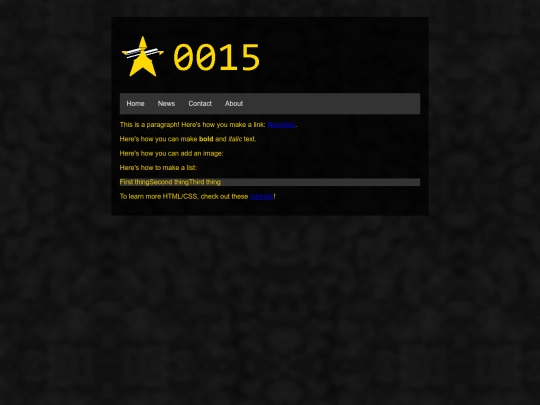 index screenshot