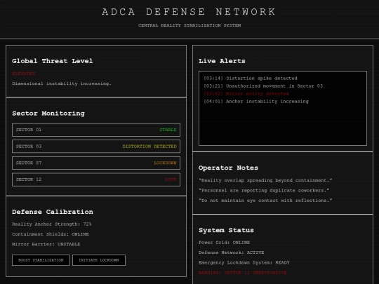 defences screenshot