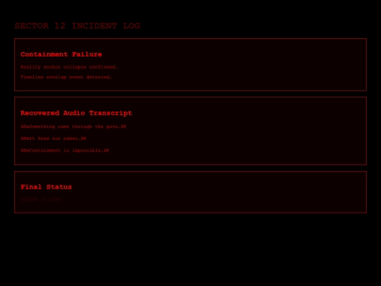 sector12 screenshot