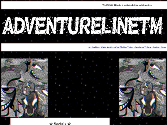 Socials screenshot