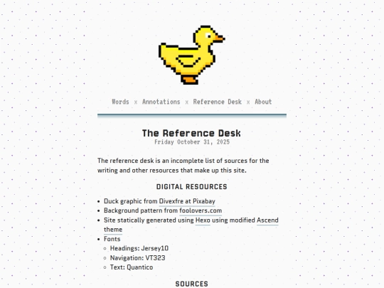 reference-desk screenshot