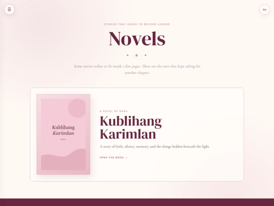 my-novels screenshot