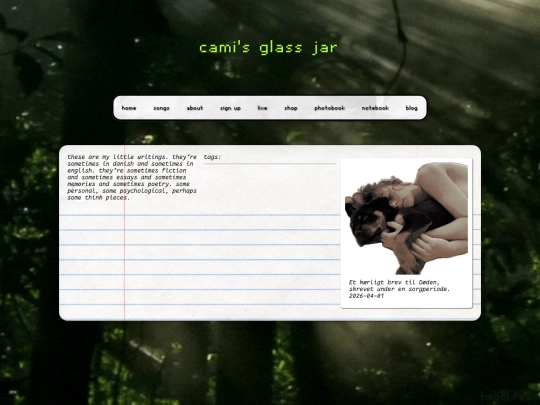 galleries/writing screenshot