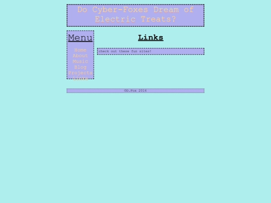 links screenshot