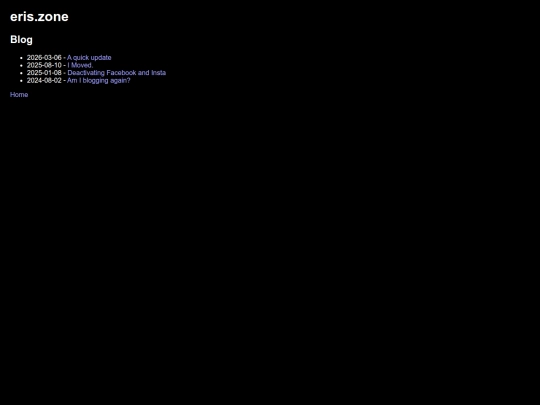 blog screenshot