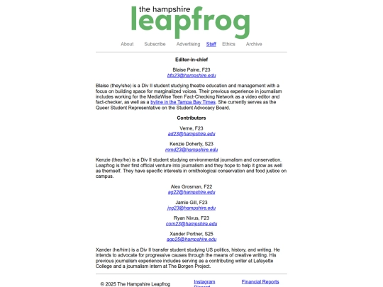 staff screenshot