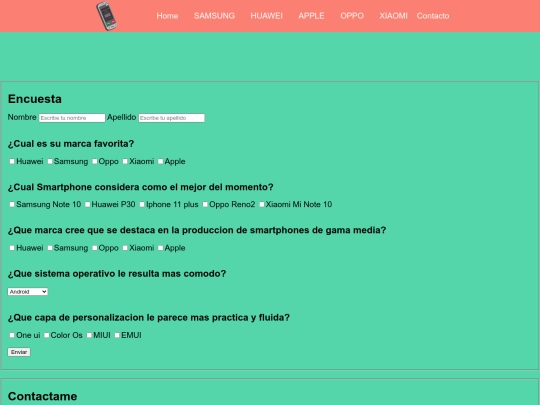 finaledi/contacto screenshot