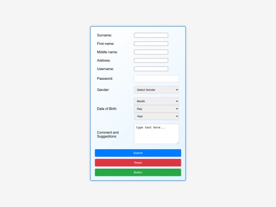 form/form screenshot