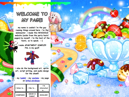 pages/cookie screenshot