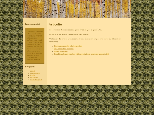 sommairebouffe screenshot