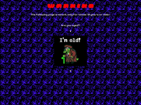 warning screenshot
