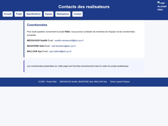 contact screenshot