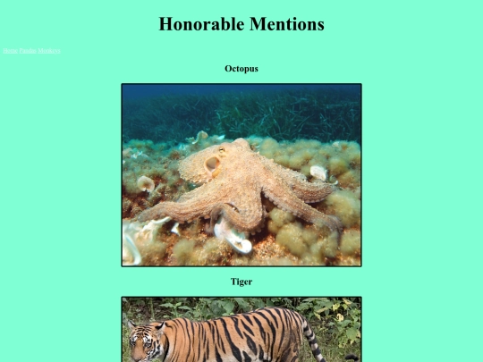 honorablementions screenshot