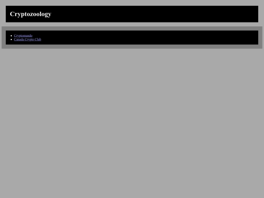 mars/terminal/cryptozoology screenshot