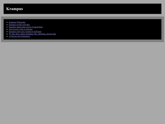 mars/terminal/krampus screenshot