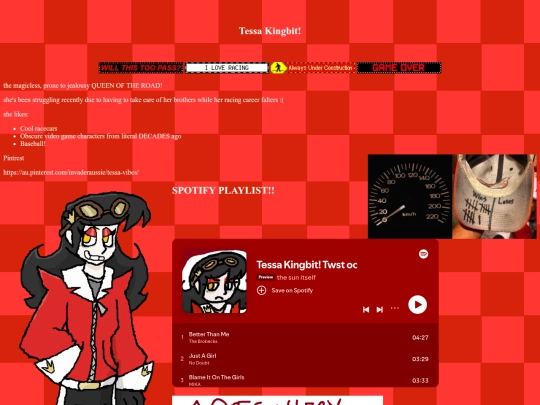 tessapage screenshot