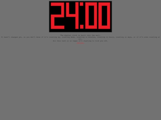 lab/clock-2400 screenshot