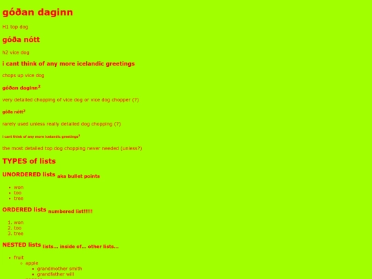 text-demo screenshot