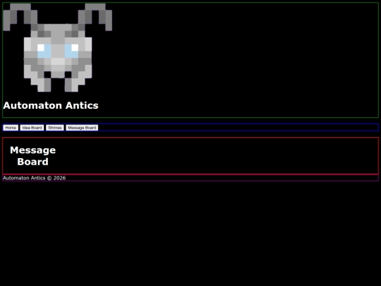 message-board screenshot