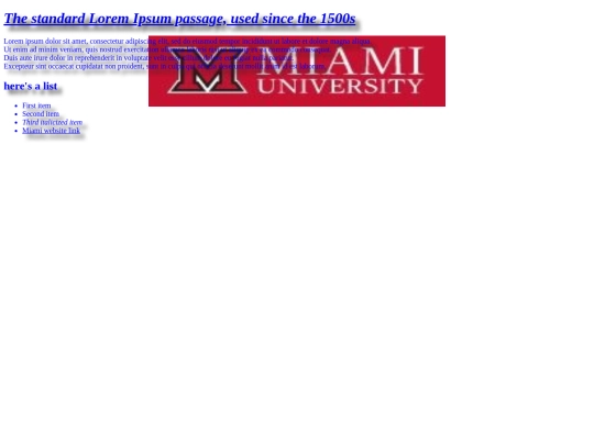 index screenshot
