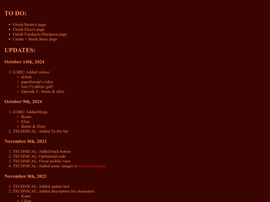 updates screenshot