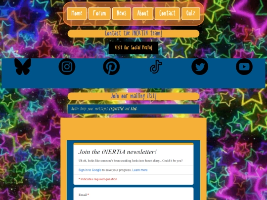 contact screenshot