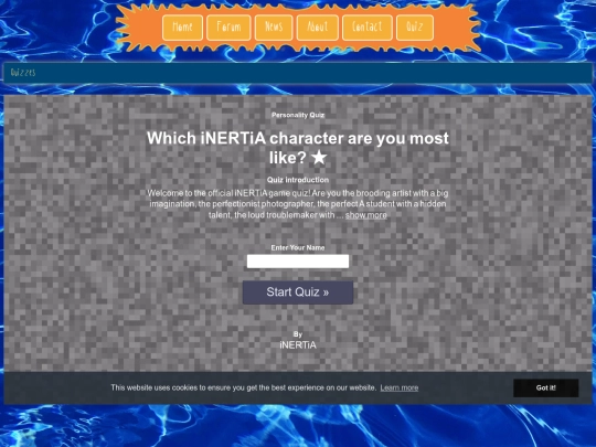 quiz screenshot
