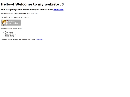 index screenshot