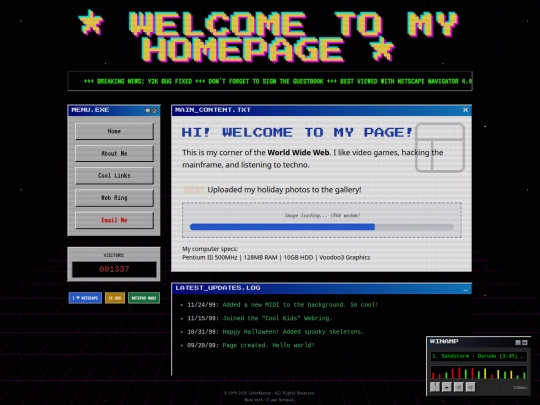 index screenshot