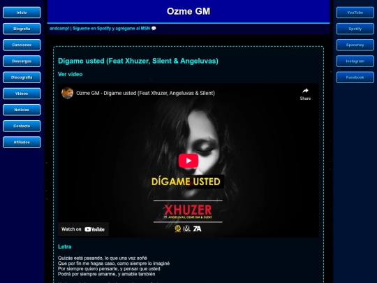 canciones/digameusted screenshot
