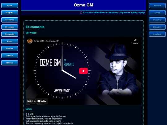 canciones/esmomento screenshot